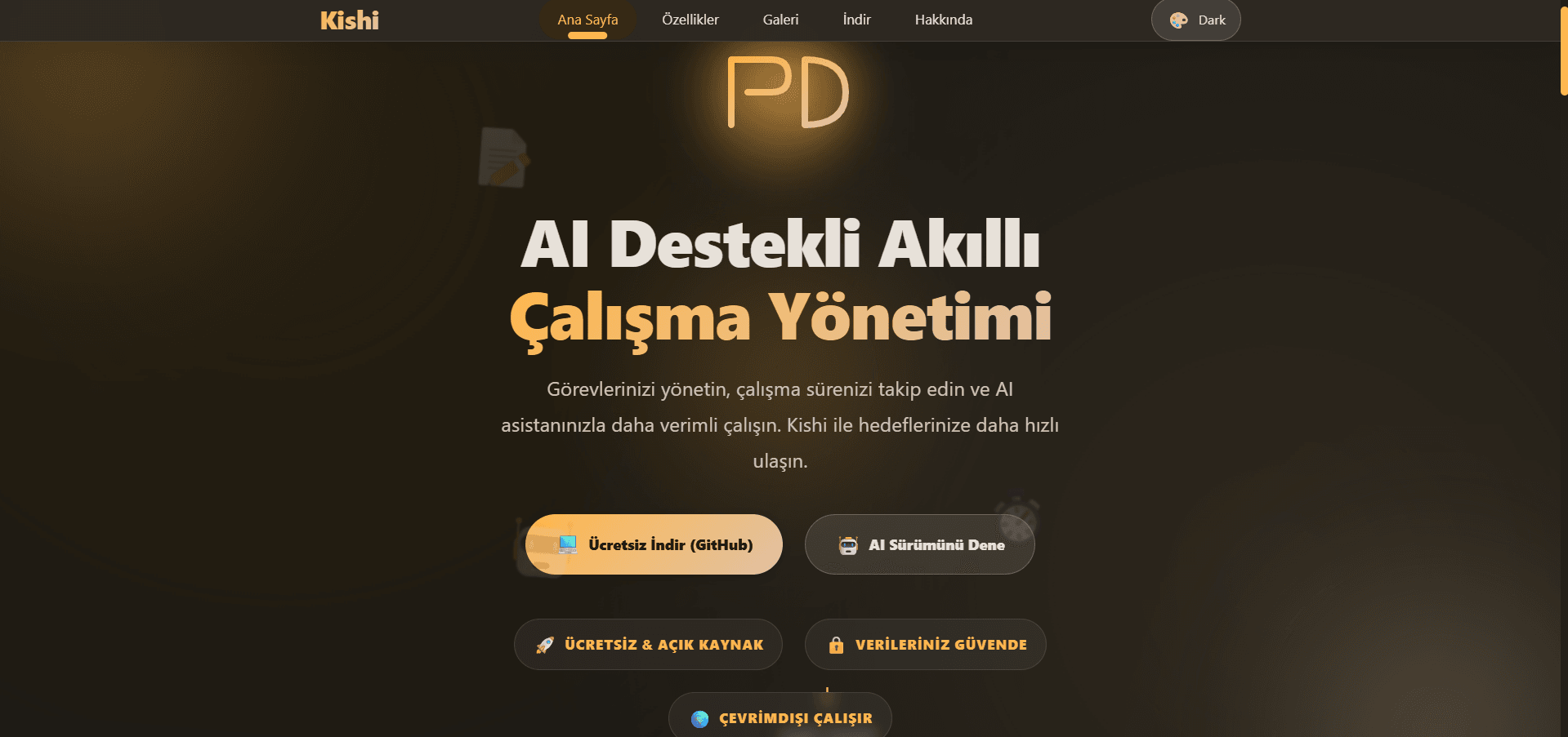 Kishi Tanıtım Sitesi - Görsel 1